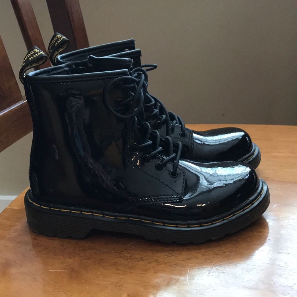 Kids size 2 doc martins, like new worn once